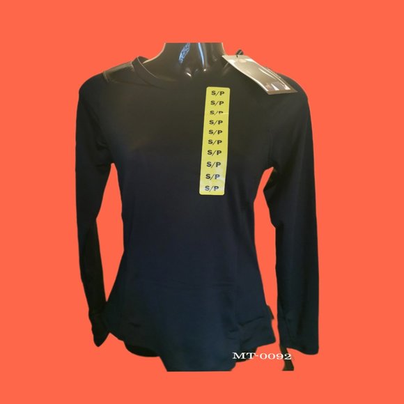 Spyder Women’s Brushed Crew Neck Top (Black) S/P - Picture 1 of 8